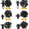 GOOACC - GRC-47 Clips universales de plástico para guardabarros, 200 piezas Clips de remache de sujeción de parachoques con 6 clips de retención de carrocería de tamaño Parachoques, reemplazo de guardabarros de automóvil para GM, Ford y Ch - Imagen 7