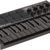 AKAI Professional MPK Mini MK3 - Controlador de teclado MIDI USB de 25 teclas con 8 pads de batería retroiluminados, 8 perillas y software de producción musical incluido (negro) - Imagen 13