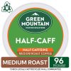 Green Mountain Coffee Roasters Half Caff, cápsulas Keurig K-Cup de una sola porción, café tostado medio, 96 unidades - Imagen 2