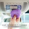 TICARVE Gel de limpieza para detalles de automóviles Masilla Limpiador de rejillas de ventilación de automóviles Masilla de limpieza Gel Herramientas de detalles automáticos Limpiador de interiores de automóviles Limpieza de polvo Barro para automóviles y limpiador de teclados Gel de limpieza Slime Púrpura - Imagen 2