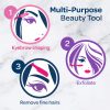 Schick Hydro Silk Touch-Up Herramienta de dermaplaning exfoliante multiusos, maquinilla de afeitar para cejas y maquinilla de afeitar facial con cubierta de precisión, 3 unidades (el embalaje puede variar) - Imagen 7