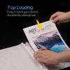 KTRIO Protectores de hojas de 8.5 x 11 pulgadas, protectores de página transparentes para carpeta de 3 anillas, fundas de plástico para carpetas, protector de papel de carga superior, tamaño carta, paquete de 100 - Imagen 2