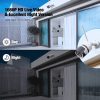 Cámara de seguridad para exteriores con aplicación de teléfono, cámara de seguridad para el Home & Kitchen 1080P IP66 resistente al agua con detección de sonido/movimiento, visión nocturna, audio bidireccional, servicio en la nube y almacenamiento SD local, cámara IP enchufable - Imagen 5