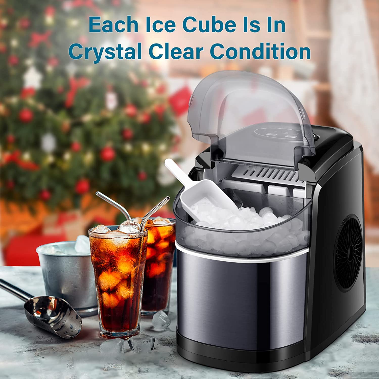 encimera de la venta caliente casa portátil Mini Maquina de Hielo de  la máquina con 26 libras por día - China Máquina de hacer hielo y el hogar  ice maker precio