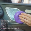 TICARVE Gel de limpieza para detalles de automóviles Masilla Limpiador de rejillas de ventilación de automóviles Masilla de limpieza Gel Herramientas de detalles automáticos Limpiador de interiores de automóviles Limpieza de polvo Barro para automóviles y limpiador de teclados Gel de limpieza Slime Púrpura - Imagen 7