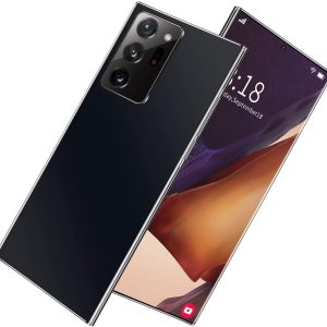 ZYHB Celulares desbloqueados Pantalla Completa de 6,9 Pulgadas Lápiz electrónico Inteligente Acceso Facial Cámara HD Trasera de 18 MP Frontal y 48 MP Tarjeta SIM Dual (Color : Black)