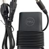 Cargador para portátil Dell Adaptador de alimentación de CA de 65 W vatios (fuente de alimentación) 19,5 V 3,34 A para Dell Latitude E5440 E5470 7480 E6540 E7440 E7450 E7250 E6440 E6430 7490 7290 5490 5590 5290