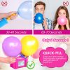 ID IDAODAN portátil de doble boquilla rosa roja 110 V 600 W bomba de soplador de globos eléctrico/inflador de globos eléctrico para decoración - Imagen 5