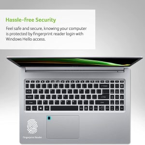 Acer Aspire 5 A515-46-R3UB | Pantalla IPS Full HD de 15,6" | Procesador móvil AMD Ryzen 3 3350U de cuatro núcleos | DDR4 de 4 GB | SSD NVMe de 128 GB | WiFi 6 | KB retroiluminada | FPR | Amazon Alexa | Windows 11 Home en modo S - Imagen 3