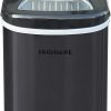 Frigidaire EFIC117-SSBLACK-COM EFIC117-SSBLACK Máquina compacta portátil de 26 libras, máquina para hacer hielo de acero inoxidable, mediana, acero inoxidable negro - Imagen 2