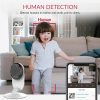 YI 2pc Security Home Camera Baby Monitor, 1080p WiFi Smart Indoor Nanny IP Cam con visión nocturna, audio bidireccional, detección de movimiento en la aplicación del teléfono, Pet Cat Dog Cam, funciona con Alexa y Google - Imagen 2