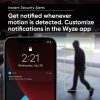 Wyze Cam Pan v2 1080p Pan/Tilt/Zoom Wi-Fi Cámara interior inteligente para el Home & Kitchen con visión nocturna en color, audio bidireccional, compatible con Alexa y el Asistente de Google, color blanco - Imagen 6