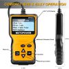 MOTOPOWER MP69033 Escáner OBD2 para automóvil Lector de código Lector de código de falla del motor Escáner CAN Herramienta de escaneo de diagnóstico para todos los automóviles con protocolo OBD II desde 1996, amarillo - Imagen 5