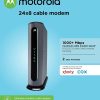 Cable módem Motorola MB7621 | se empareja con cualquier enrutador WiFi | Aprobado por Comcast Xfinity, Cox y Spectrum | para Planes de Cable Hasta 900 Mbps | DOCSIS 3.0 - Imagen 8