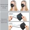 Máscara facial KN95 50 PCS, máscaras de protección transpirables, máscaras negras KN95 de 5 capas, máscaras de seguridad contra el polvo de copa - Imagen 7