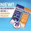 Welch's Fruit Snacks, Fruit 'n Yogurt Variety Pack, Blueberry Acai & Mango Peach, sin gluten, paquete a granel, bolsas individuales de 1.8 oz (paquete de 20) - Imagen 2