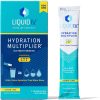 Multiplicador de hidratación Liquid IV - Lima limón - Paquetes de polvo de hidratación | Mezcla de bebida de electrolitos | Palo de una sola porción fácil de abrir | No GMO