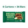 Nature's Bakery Whole Wheat Fig Bars, Apple Cinnamon, Real Fruit, Vegan, Non-GMO, Snack bar, 6 cajas con 6 paquetes dobles (36 paquetes dobles) - Imagen 2