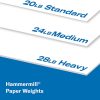 Papel de impresora Hammermill, papel de copia de 20 lb, 11 x 17 - 1 resma (500 hojas) - 92 brillante, fabricado en los EE. - Imagen 9