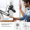 FIFINE Studio Condensador USB Micrófono Computadora PC Micrófono Kit con brazo de tijera ajustable Soporte de choque para instrumentos Voice Overs Grabación Podcasting YouTube Karaoke Gaming Streaming-T669 - Imagen 8