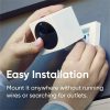WYZE Cam Outdoor Starter Bundle (incluye estación base y 1 cámara), 1080p HD interior/exterior cámara inteligente para el Home & Kitchen sin cables con visión nocturna, audio bidireccional, funciona con Alexa y Google Assistant, blanco - Imagen 3