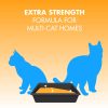 Arena para gatos ARM & HAMMER Clump & Seal Platinum, multigato, 40 lb - Imagen 6
