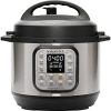 Instant Pot Duo 7 en 1 olla a presión eléctrica, olla de cocción lenta, olla arrocera, vapor, salteado, yogurtera, calentador y esterilizador, 3 cuartos, acero inoxidable/negro