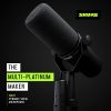 Shure SM7B Micrófono dinámico vocal para transmisión, podcast y grabación, micrófono de estudio XLR para música y discurso, frecuencia de amplio rango, sonido cálido y suave, construcción resistente, parabrisas desmontable - negro - Imagen 6