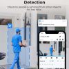 Cámara de seguridad inalámbrica para exteriores, sistema WiFi con energía solar, inclinación panorámica, visión nocturna 2K, conversación bidireccional, funciona con Alexa/Google Assistant/nube para videovigilancia, REOLINK Argus PT con panel solar - Imagen 5