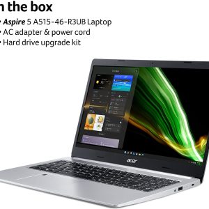 Acer Aspire 5 A515-46-R3UB | Pantalla IPS Full HD de 15,6" | Procesador móvil AMD Ryzen 3 3350U de cuatro núcleos | DDR4 de 4 GB | SSD NVMe de 128 GB | WiFi 6 | KB retroiluminada | FPR | Amazon Alexa | Windows 11 Home en modo S - Imagen 10