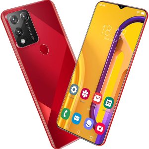 OCYE Teléfono Inteligente 4g, Pantalla De 7 Pulgadas, Cámara AI De 24 MP, 4 GB De RAM + 64 GB De Almacenamiento, Desbloqueo De Reconocimiento Facial, Teléfono Móvil con Android 10.0