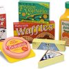 Melissa & Doug Fresh Mart Grocery Store Companion Collection Playset 5183 & Fridge Food Wooden Play Food Set 4076 para mayores de 3 años Creatividad - Imagen 5