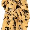 EL COMFY Original | Disney Mickey Mouse y Minnie Mouse Golden Harvest Comfy | Manta de microfibra y sherpa de gran tamaño, vista en tanque de tiburón, talla única - Imagen 5