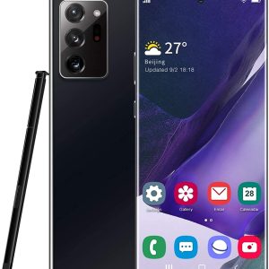 ZYHB Celulares desbloqueados Pantalla Completa de 6,9 Pulgadas Lápiz electrónico Inteligente Acceso Facial Cámara HD Trasera de 18 MP Frontal y 48 MP Tarjeta SIM Dual (Color : Black)