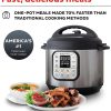 Instant Pot Duo 7 en 1 olla a presión eléctrica, olla de cocción lenta, olla arrocera, vapor, salteado, yogurtera, calentador y esterilizador, 3 cuartos, acero inoxidable/negro - Imagen 2