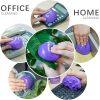 TICARVE Gel de limpieza para detalles de automóviles Masilla Limpiador de rejillas de ventilación de automóviles Masilla de limpieza Gel Herramientas de detalles automáticos Limpiador de interiores de automóviles Limpieza de polvo Barro para automóviles y limpiador de teclados Gel de limpieza Slime Púrpura - Imagen 6