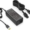 WZXHU - Cargador de repuesto para portátil Lenovo de 65 W para Lenovo Thinkpad T470 T470S T460 E531 E570 E560 L470 L460 L440 T440 T450 T540P X270 X250 X240 ADLX65NLC2A ADLX65NCC3A ADLX65NCC2A adaptador de alimentación de CA
