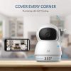 Cámara de seguridad YI Pan-Tilt, 360 grados Smart Indoor Pet Dog Cat Cam con visión nocturna, audio bidireccional, detección de movimiento, aplicación de teléfono, compatible con Alexa y Google Assistant - Imagen 2