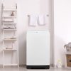 COMFEE' Lavadora portátil de 1.6 pies cúbicos, capacidad de 11 libras, lavadora compacta totalmente automática con ruedas, 6 programas de lavado, lavadora con bomba de drenaje, ideal para apartamentos, caravanas, camping, color blanco marfil - Imagen 6