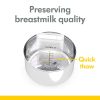 Bolsas de almacenamiento de leche materna Medela, 25 unidades, bolsas de almacenamiento de leche materna listas para usar para lactancia, bolsa de pie, perfil plano que ahorra espacio, presellado higiénico, 6 onzas, blanco - Imagen 5