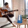 Metrónomo mecánico Sonido fuerte Piano Tambor Violín Guitarra Saxofón Azul - Imagen 7