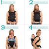 Infantino Flip 4-in-1 Carrier - Ergonómico, convertible, cara adentro y boca afuera, transporte delantero y trasero para recién nacidos y bebés mayores de 8 a 32 libras - Imagen 2