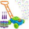 Lydaz Cortacésped de burbujas para niños pequeños, máquina para hacer burbujas para niños, juguetes de verano al aire libre, cesta de Pascua, juguetes de cumpleaños, regalos para bebés en edad preescolar, niños y niñas