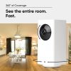 Wyze Cam Pan v2 1080p Pan/Tilt/Zoom Wi-Fi Cámara interior inteligente para el Home & Kitchen con visión nocturna en color, audio bidireccional, compatible con Alexa y el Asistente de Google, color blanco - Imagen 2