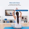 Laview Cámara de seguridad inalámbrica, 360° Auto Patrol Indoor Home Wi-Fi 1080P Pan-Tilt-Zoom Cámara WiFi con visión nocturna, audio bidireccional y detección de movimiento, monitor de Home & Kitchen para bebés - Imagen 4