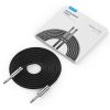 Cable de guitarra de 6 pies New bee Cable de instrumento eléctrico Bajo AMP Cable para guitarra eléctrica, bajo, mandolina eléctrica, audio profesional (ángulo recto a recto, negro) - Imagen 7