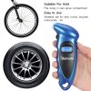 AstroAI Medidor digital de presión de neumáticos 150 PSI 4 configuraciones para automóvil camión bicicleta con LCD retroiluminado y agarre antideslizante, azul - Imagen 5