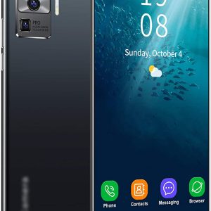 RAP Smartphone Barato,(4+64GB/4 +128GB) Pantalla Completa FHD de 7.2 Pulgadas,5600mAh,Lente AI de 24MP,Android 10,desbloqueo Facial/de Huellas Dactilares,procesador de Diez núcleos