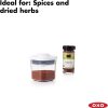 OXO Good Grips POP Container - Almacenamiento hermético de Food & Beverages - 0.2 Qt para especias y más - Imagen 2