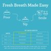 Oxyfresh Premium Pet Dental Care Solution Aditivo de agua para Pets: La mejor manera de eliminar el mal aliento de perros y gatos - Combate el sarro y la placa - ¡Tan fácil, solo agréguelo al agua! Recomendado por veterinarios - Imagen 4